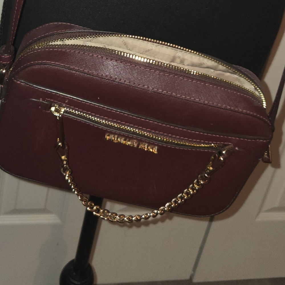 Michael Kors Jet Set Saffiano Crossbody Bag
